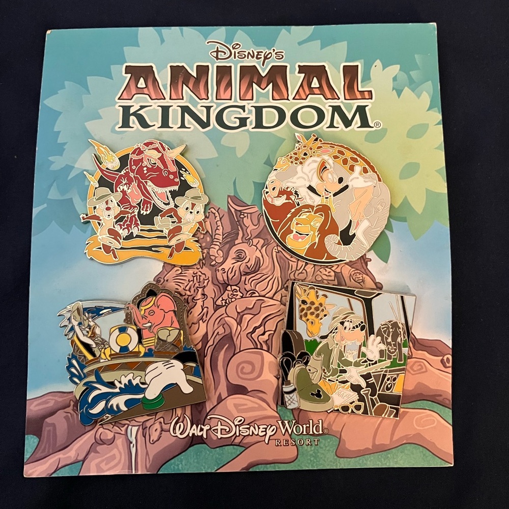 Disney Animal Kingdom Pin Collection
